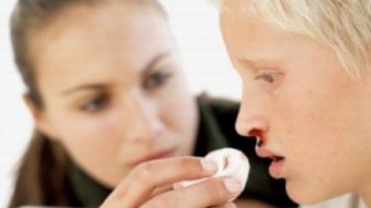 Le saignement du nez ou &eacute;pistaxis