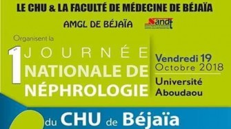 1&egrave;re Journ&eacute;e Nationale de N&eacute;phrologie - 19 Octobre 2018 &agrave; B&eacute;jaia