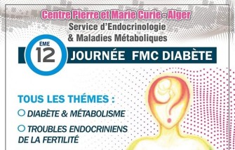 12&egrave;me Journ&eacute;e FMC Diab&egrave;te - 13 juin 2019 &agrave; Alger