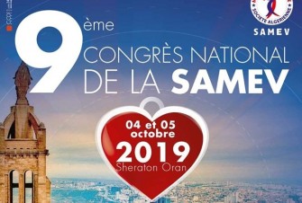 9&egrave;me Congr&egrave;s de la SAMEV - 04 et 05 octobre 2019