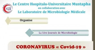 1&egrave;re journ&eacute;e de microbiologie - CORONAVIRUS Covid-19, 20 f&eacute;vrier 2020 - CHU Mustapha