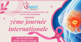 Appel &agrave; communication : 7&egrave;me journ&eacute;e internationale de la Soci&eacute;t&eacute; Alg&eacute;rienne de S&eacute;nologie et De Pathologie Mammaire (SASPM)