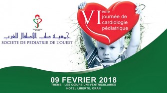 6&egrave;me journ&eacute;e de cardiologie p&eacute;diatrique 09 f&eacute;vrier 2018 - Oran