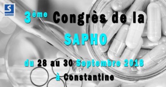 3&egrave;me Congr&egrave;s de la SAPHO - 28 au 30 Septembre 2018 &agrave; Constantine
