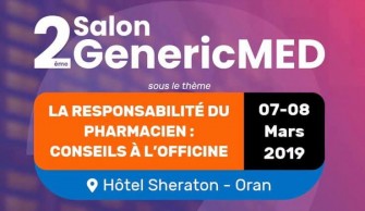 2&eacute;me Salon GenericMed-07 et 08 Mars 2019