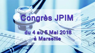 Congr&egrave;s JPIM - 4 au 5 Mai 2018 &agrave; Marseille