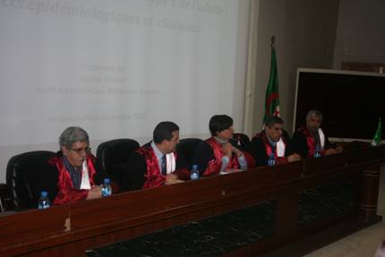 Soutenance de thèse du DR. Y.KITOUN et Z. ADLENE