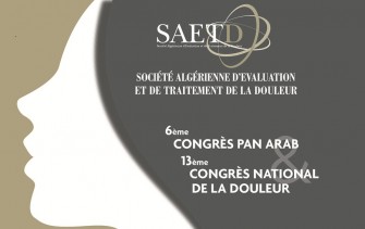 6&egrave;me congr&egrave;s Pan Arabe de la douleur et 13&egrave;me congr&egrave;s national de la SAETD - 23 au 24 Novembre 2018 &agrave; Alger