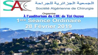 1&eacute;re s&eacute;ance ordinaire de la SAC- 28 F&eacute;vrier 2019