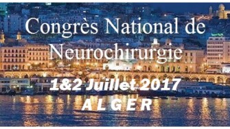 Congr&egrave;s de Neurochirurgie le 1 et 2 Juillet 2017 